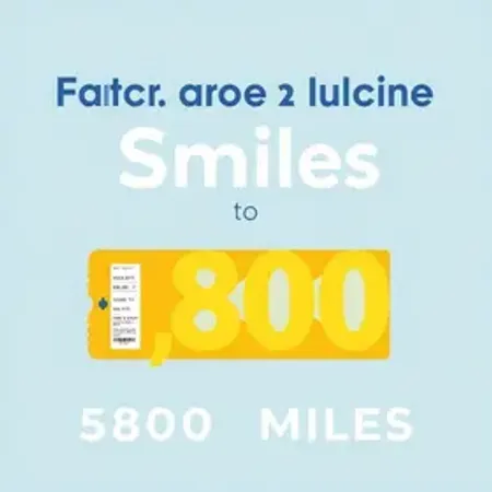 Smiles tem promoção de passagens aéreas a partir de 5.800 milhas