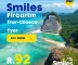 Promoção da Smiles tem voos a partir de R$ 92 ou 5 mil milhas o trecho mais taxas