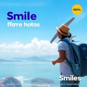 Promoção da Smiles oferece passagens aéreas com até 30% de desconto
