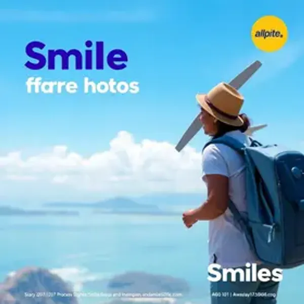 Promoção da Smiles oferece passagens aéreas com até 30% de desconto
