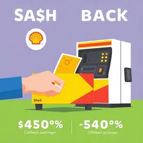 4% de cashback ao abastecer com Shell Box