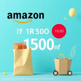 Cupom Amazon oferece R$ 150 OFF em compras a partir de R$ 1999