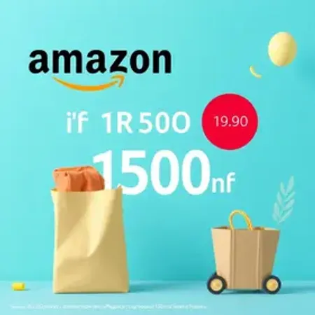 Cupom Amazon oferece R$ 150 OFF em compras a partir de R$ 1999