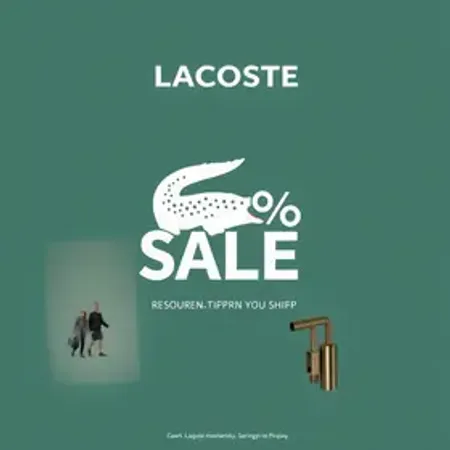 Bom demais! Lacoste com até 69% OFF + 15% de desconto com cupom